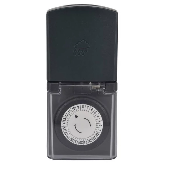 Időkapcsoló, mechanikus, napi, IP44 30 perc 0768H