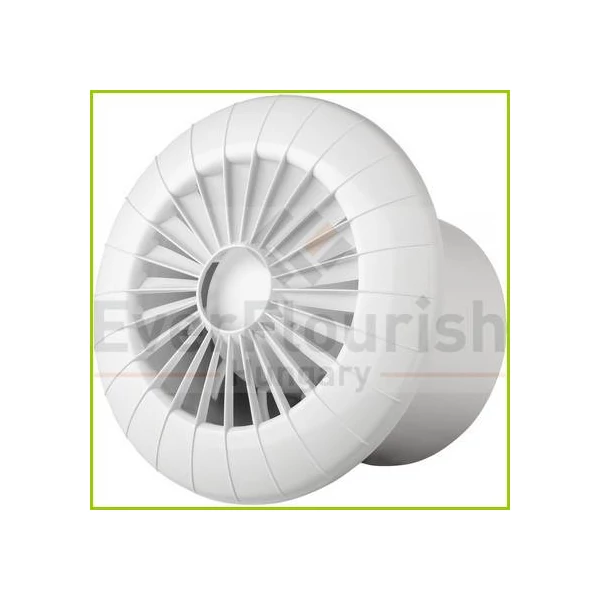 Ventilátor "aRid" Ø100 BB TS időkapcsolós 15W  104 m3/h AR01-041