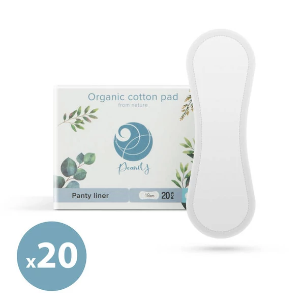 Organikus pamut egészségügyi betét - mini - 20 db / csomag