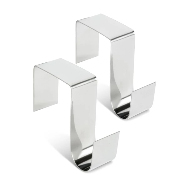 Kopogtató / Ajtódísz tartó - fém - 7 x 6,5 x 2 cm - 2 db / csomag