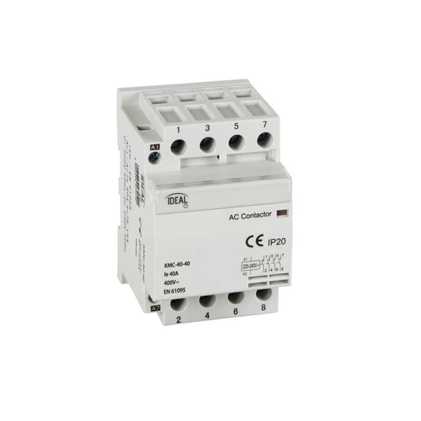 Kontaktor modul, 230V AC vezérlés KMC